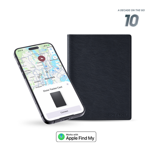 Trackable Passport Wallet <br> Ekster x Dore & Rose