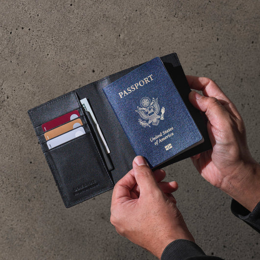 Trackable Passport Wallet <br> Ekster x Dore & Rose