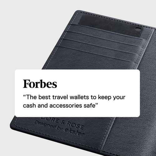 Trackable Passport Wallet <br> Ekster x Dore & Rose