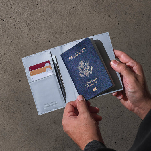 Trackable Passport Wallet <br> Ekster x Dore & Rose