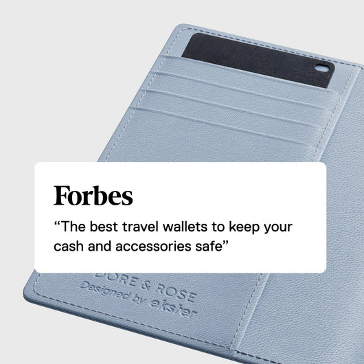 Trackable Passport Wallet <br> Ekster x Dore & Rose