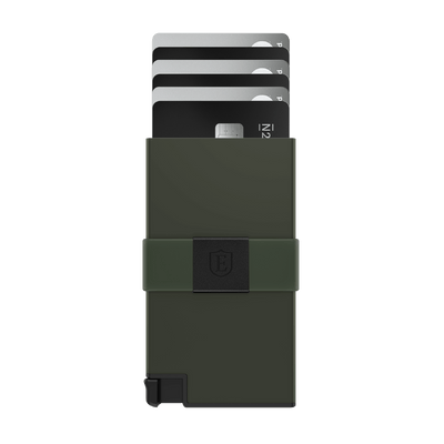 Army Green Aluminum Cardholder