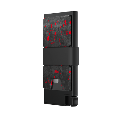 Forged Magma Aluminum Cardholder