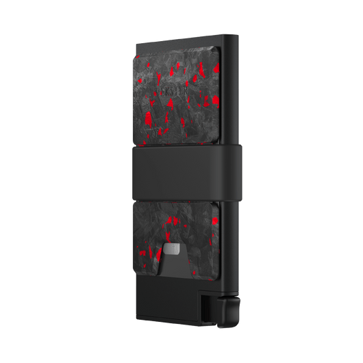 Forged Magma Aluminum Cardholder